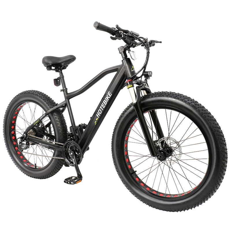 Mens fat tire electric mountain bike 26″ (A6AH26F-36V350W)