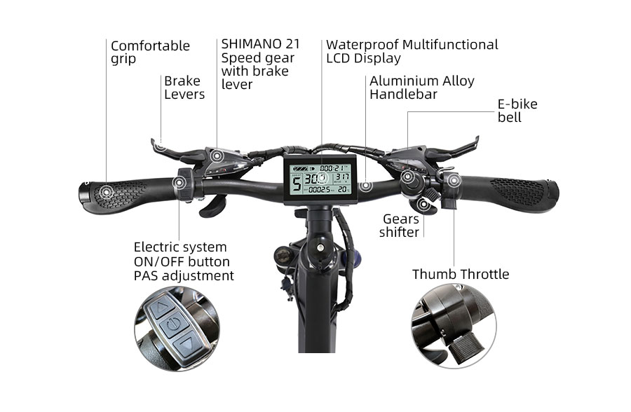 ancheer folding electric bike