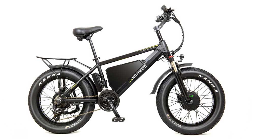 How fast does  60V750W dual motor fat tire electric bike go