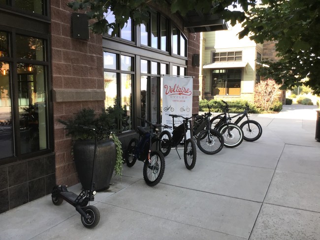 Voltaire Cycles Central Oregon Grand Opening October 10, 2020 Voltaire Cycles Central Oregon Grand Opening October 10, 2020