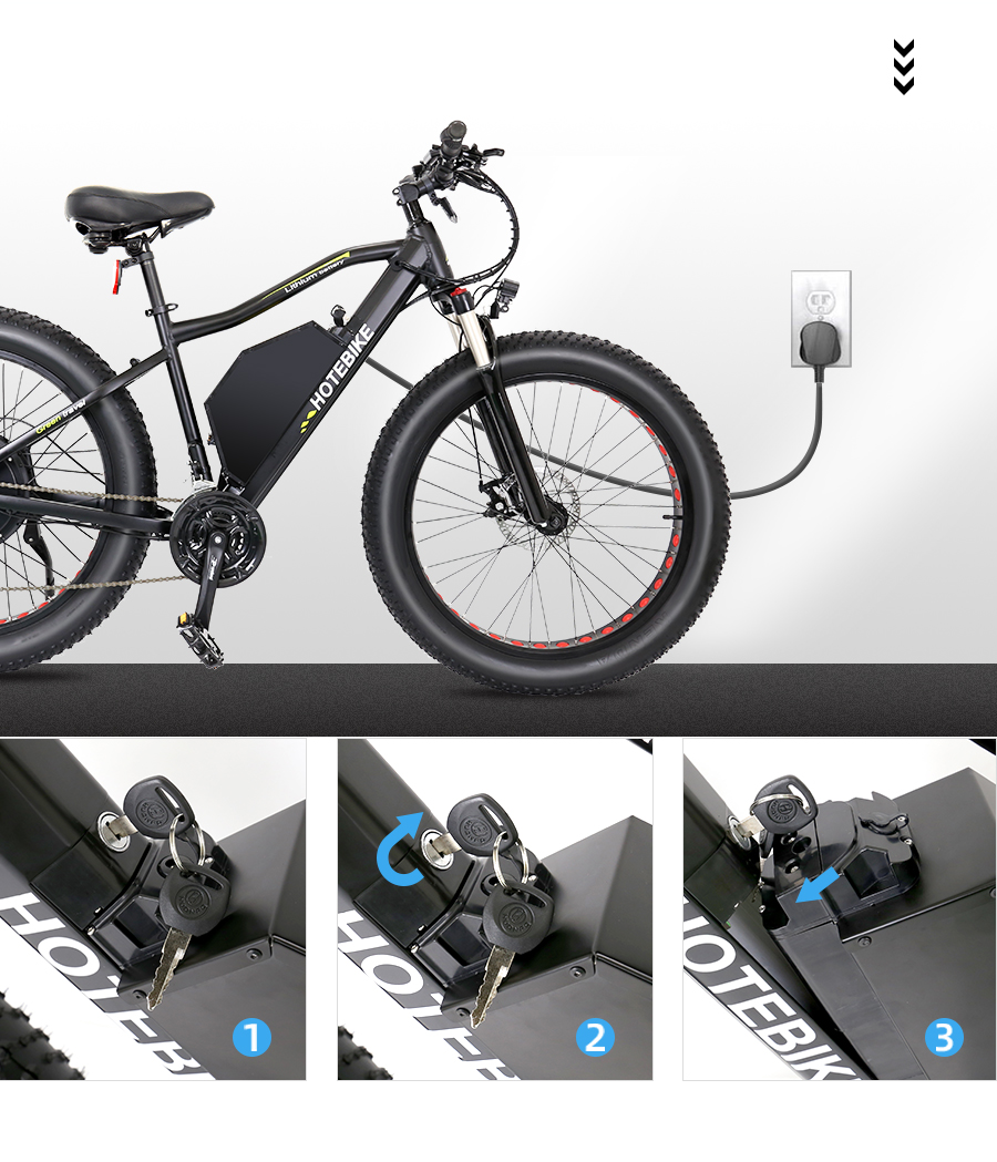 Honda electric dirt bike and HOTEBIKE Fat bike Review - Product knowledge - 6