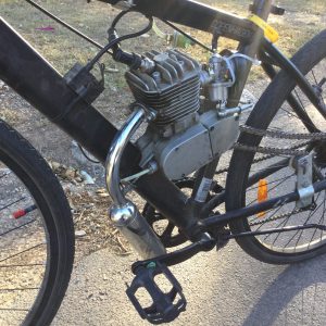 Bike+motor=motorbike