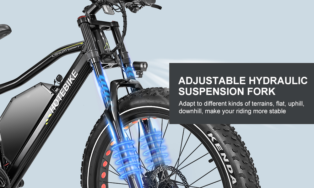 60V best fat tire electric bike 2000w hotebike A7AT26 - Electric Bike Canada - 5