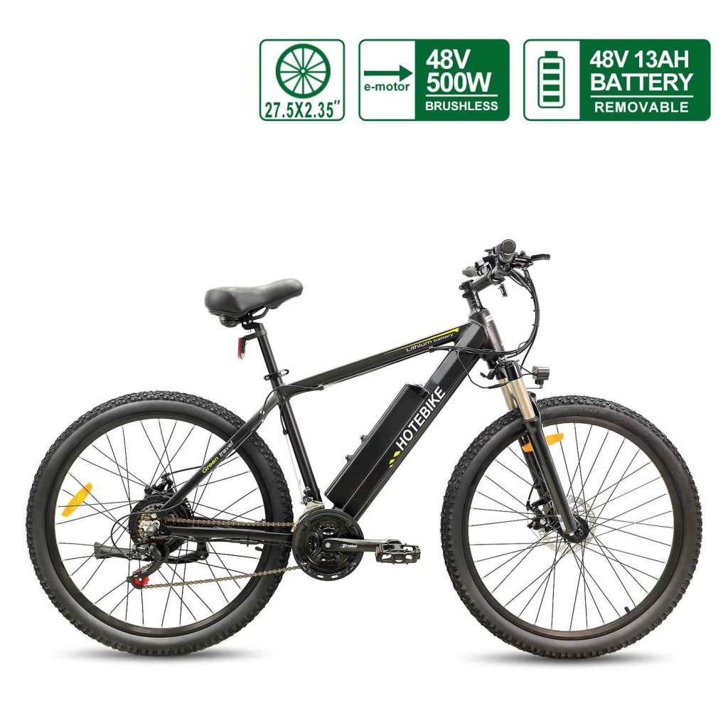 Electric Mountain Bike 27.5 Inch 500W 35KM/H Ebike