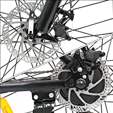 Front and Rear Tektro 160 Disc Brake