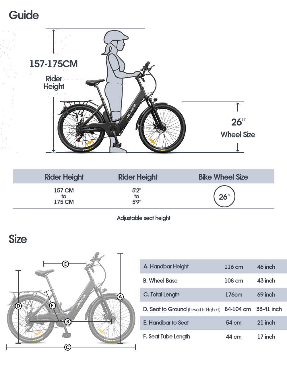 A5（26）Cityscape Electric Bike - City Electric Bike - 8