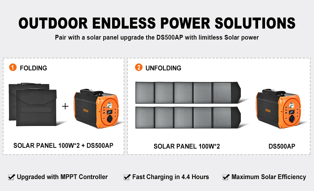 Delisen High Capacity 500 Wh Portable Power Station - blog - 6
