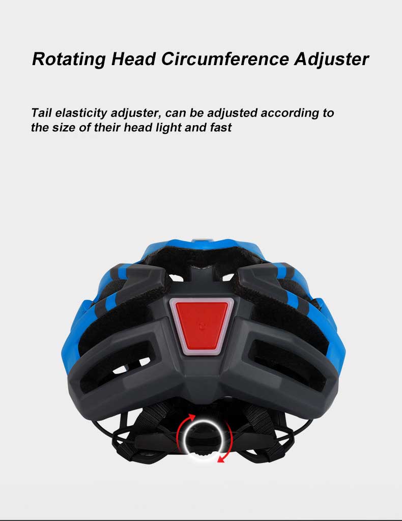 Smart Bicycle Helmet with Tail Light Riding Equipment - Cycling Helmet - 11