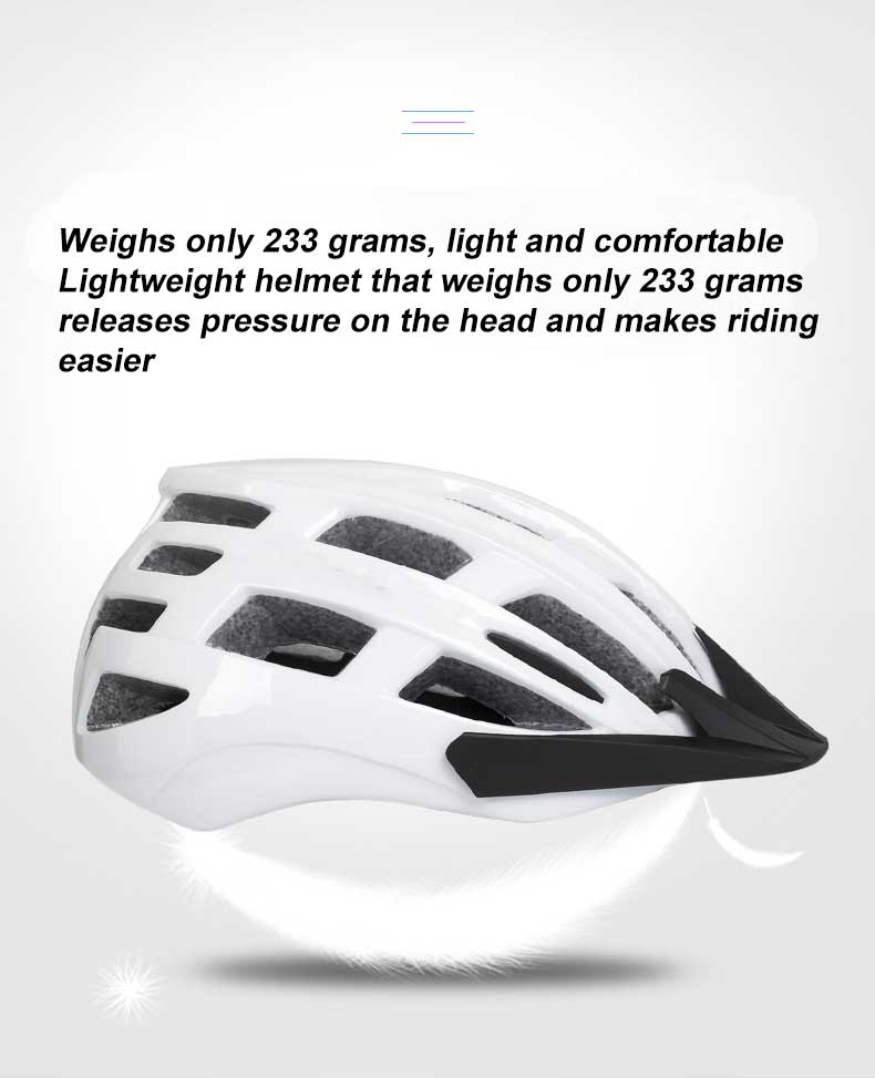 Adult Bike Lightweight Helmet for Adults Unisex Breathable Cycling Helmet - Cycling Helmet - 5