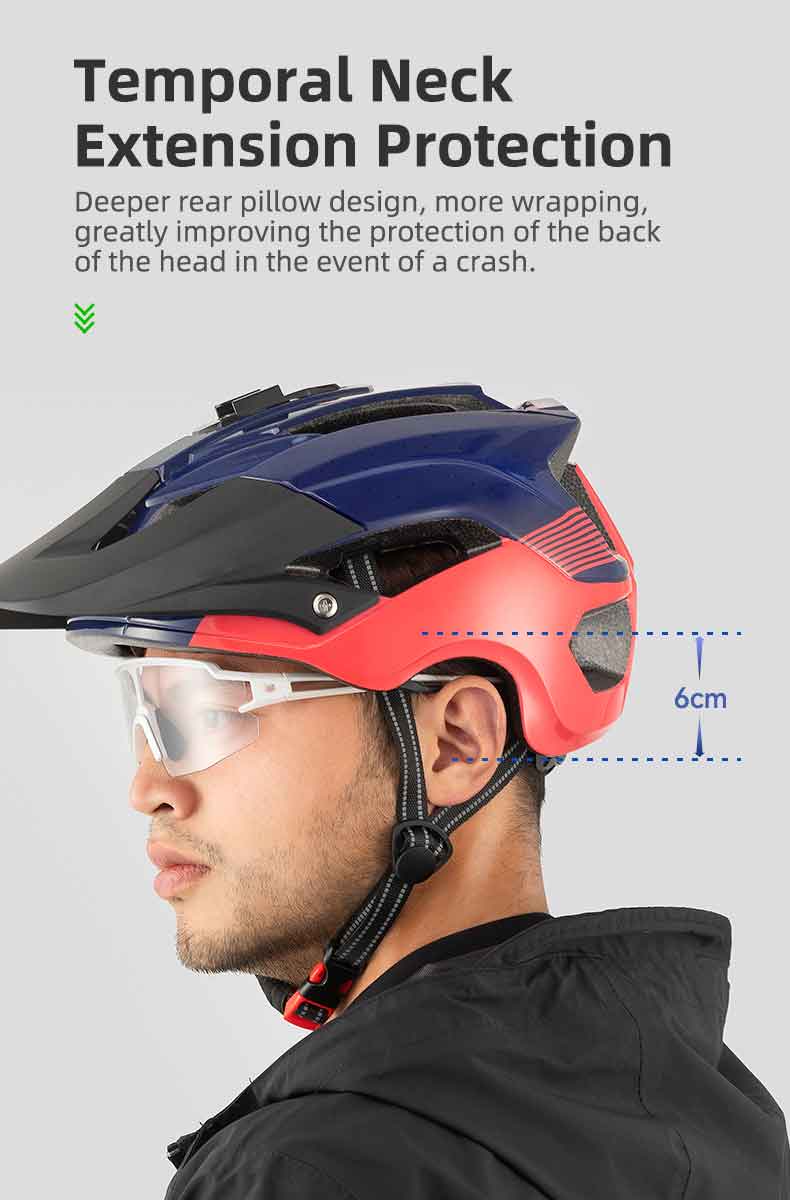 Bike Helmet Gopro Holder Rear Light Helmet - Cycling Helmet - 12
