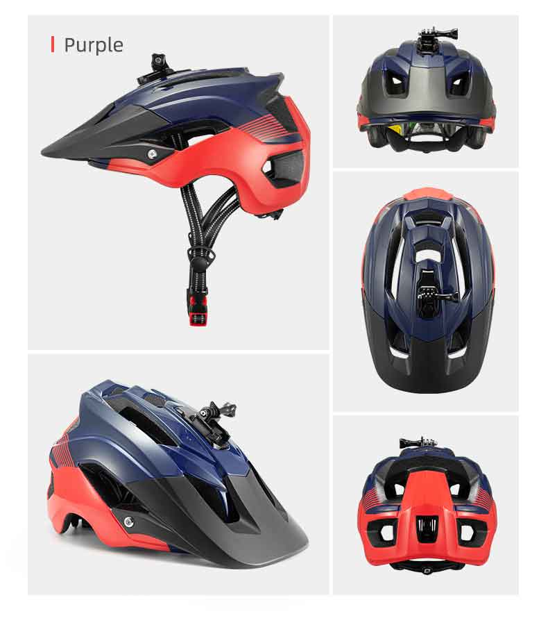 Bike Helmet Gopro Holder Rear Light Helmet - Cycling Helmet - 16