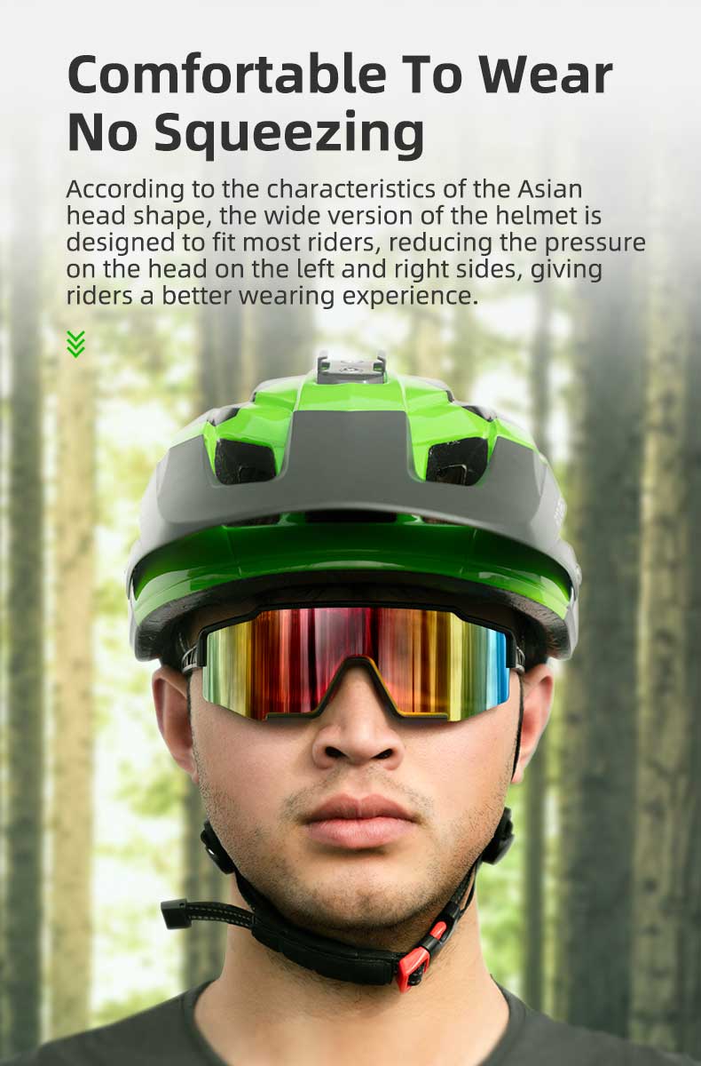 Bike Helmet Gopro Holder Rear Light Helmet - Cycling Helmet - 3