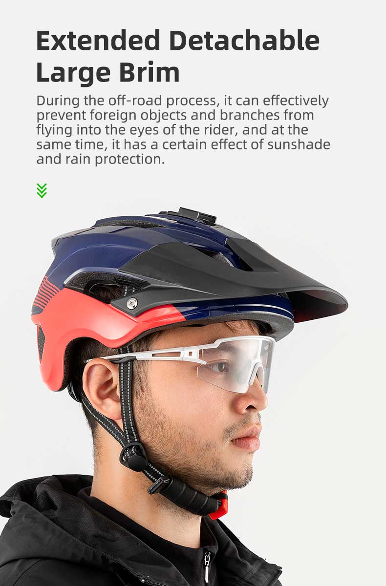 Bike Helmet Gopro Holder Rear Light Helmet - Cycling Helmet - 6