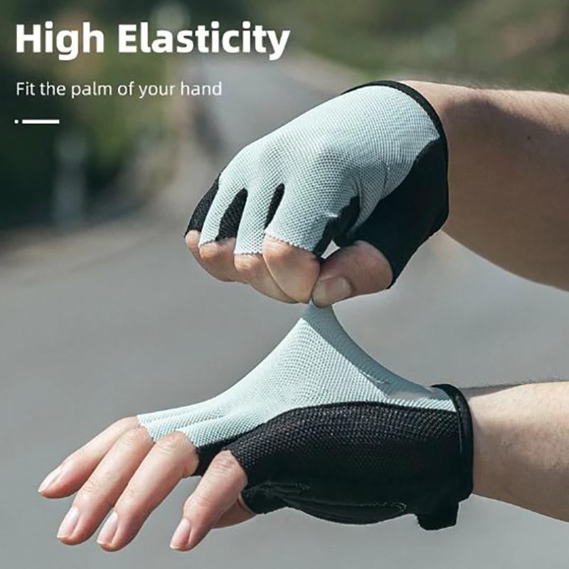 Half Finger Men's Cycling Gloves Breathable Summer MTB Mountain Outdoor Fitness Gloves - Glove - 1