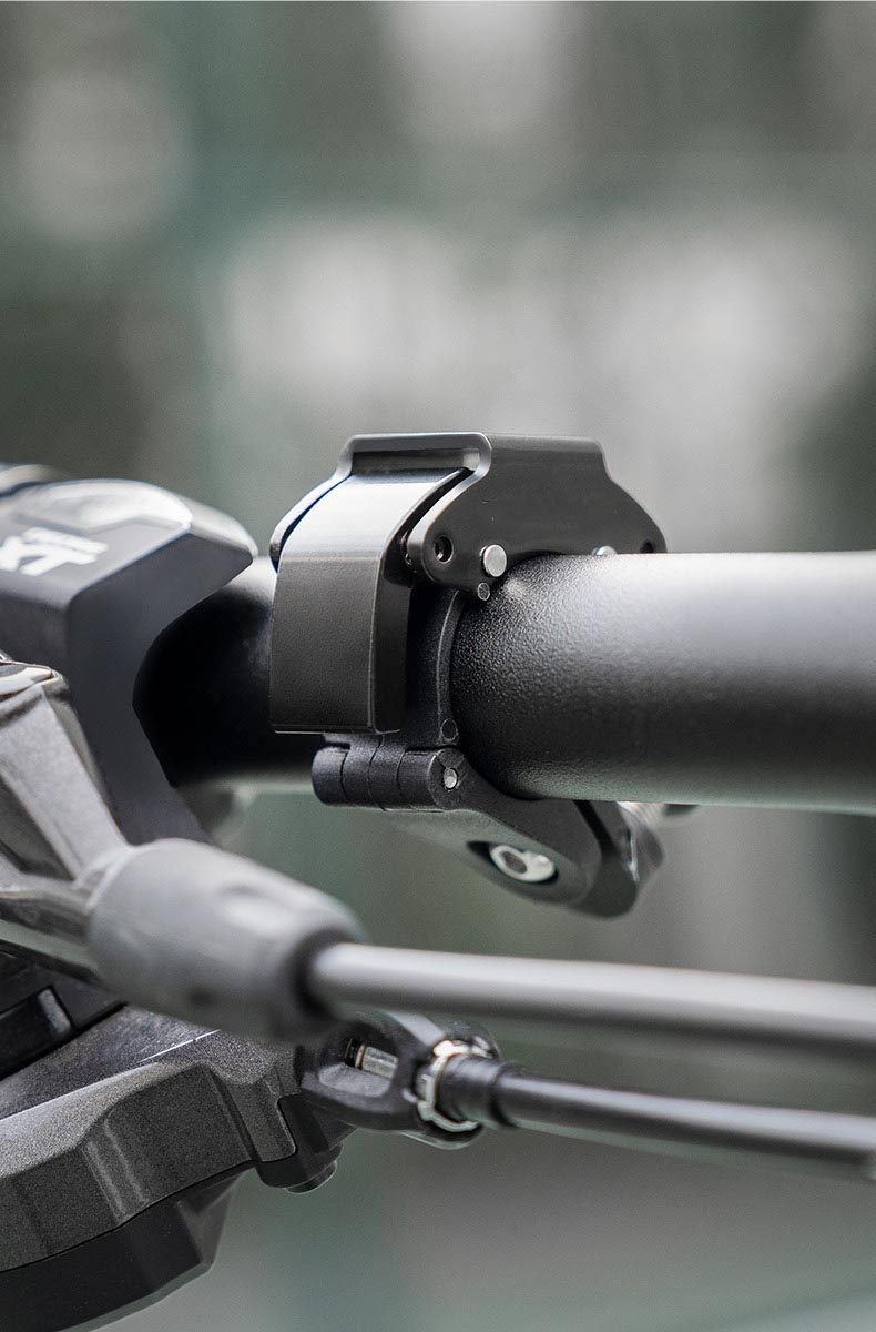 Hidden MTB bike rack bell for 22.2mm Handlebars More Than 100db Clear Sound Ringer - Bike Bell & Horn - 9