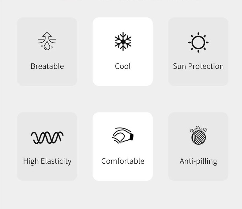 Ice Silk Cycling Sleeves Arm Warmers Sun Protection UV Running Arm Sleeves - Arm&Leg Sleeves - 3