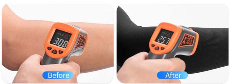 Ice Silk Cycling Sleeves Arm Warmers Sun Protection UV Running Arm Sleeves - Arm&Leg Sleeves - 4