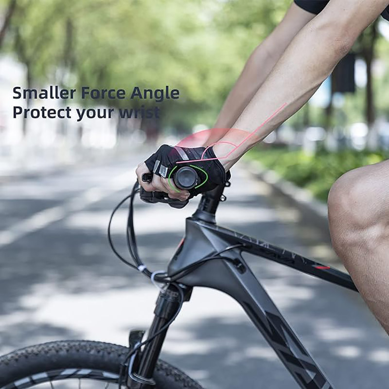 Motorcycle Handle Bar Double Aluminum Clamp Lock On Grips - Grip Handlebar Tape - 8