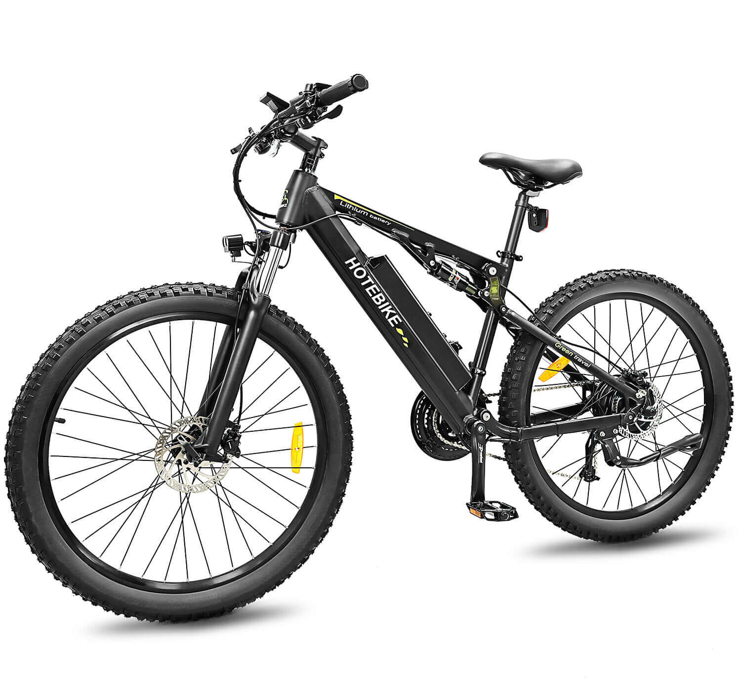 Full Suspension 48V 17Ah Samsung Battery Electric Bicycle