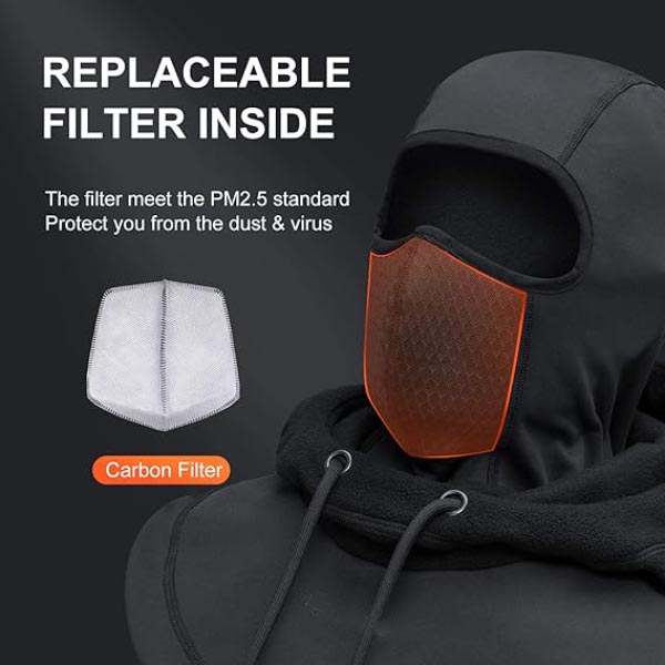 Thermal Fleece Balaclava Mask for Cold Weather - Balaclava Mask - 3