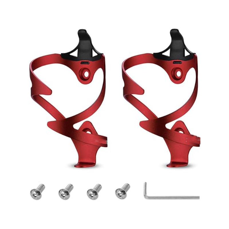 Lightweight Aluminum Alloy Bicycle Water Bottle Holder -2Pack - Bottle & Bottle Cage - 5
