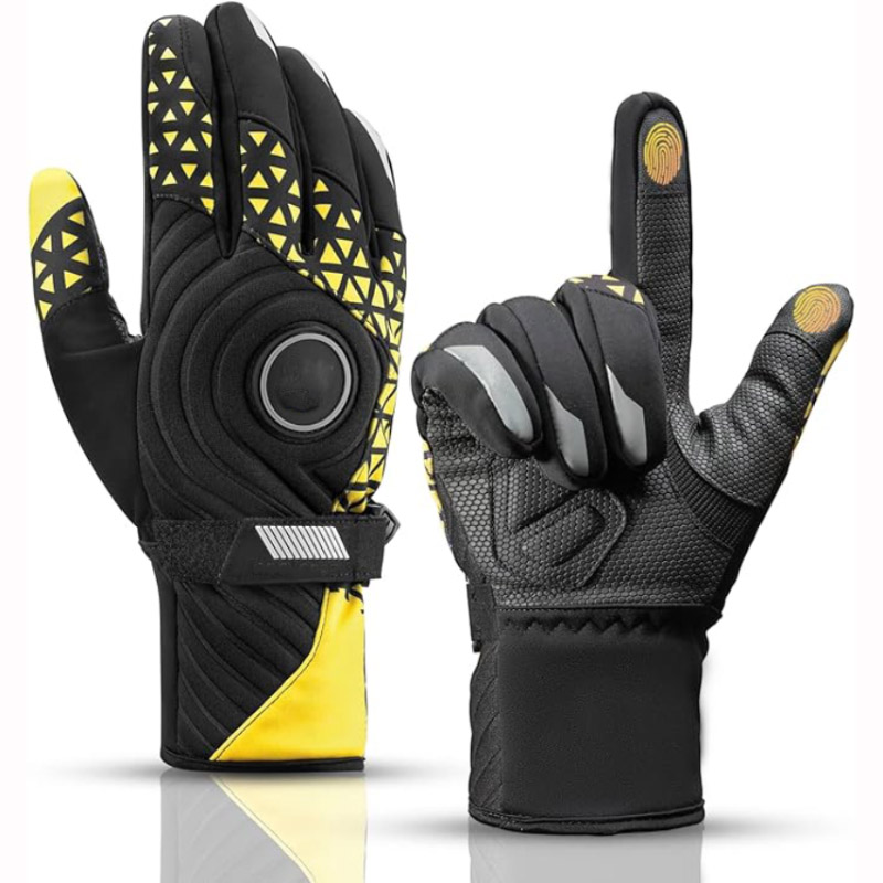 Winter Thermal Men’s Cycling Gloves Touch Screen Anti-Slip Warm Gloves