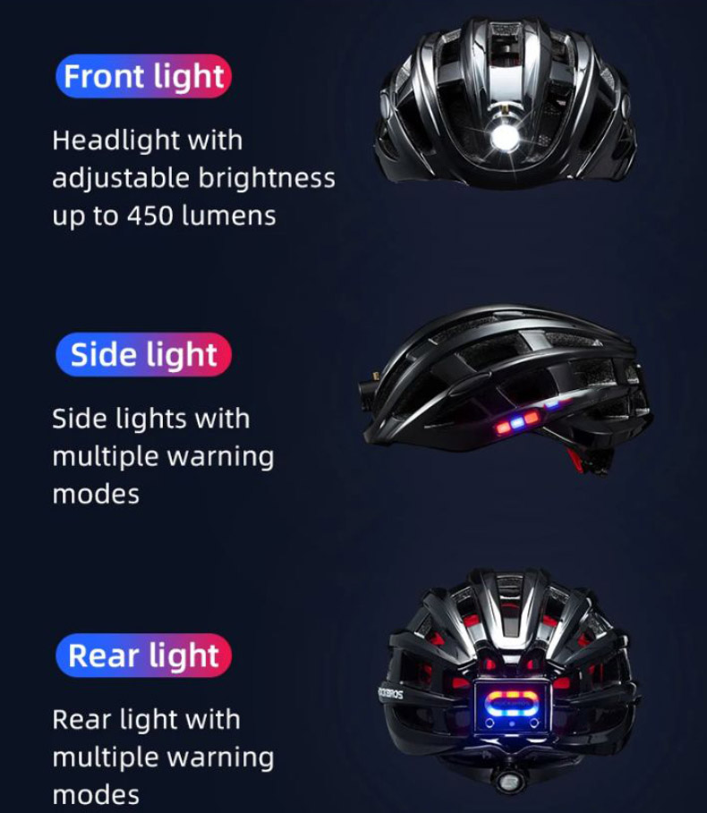 Cycling Helmet Intergrally-molded Bicycle Light Helmet - Cycling Helmet - 2